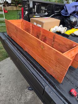 Large Handmade Wooden Planter Box – 44" Long