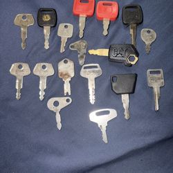 Construction Vehicle Keys
