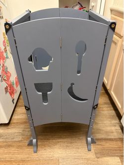 Guidecraft classic kitchen helper toddler tower