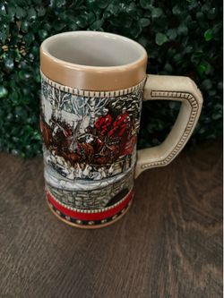 1988 Budweiser Collector's Series beer stein