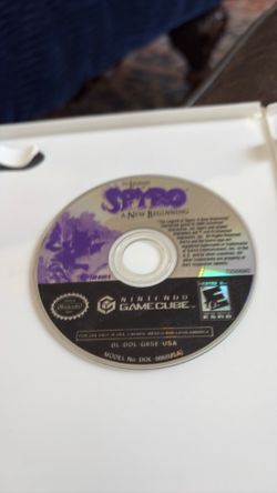 GameCube game very good condition Spyro GameCube game very good condition