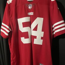 49ers Fred Warner Jersey Authentic XL