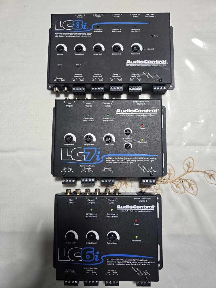 Audio control LC8I/LC7i/Lc6i