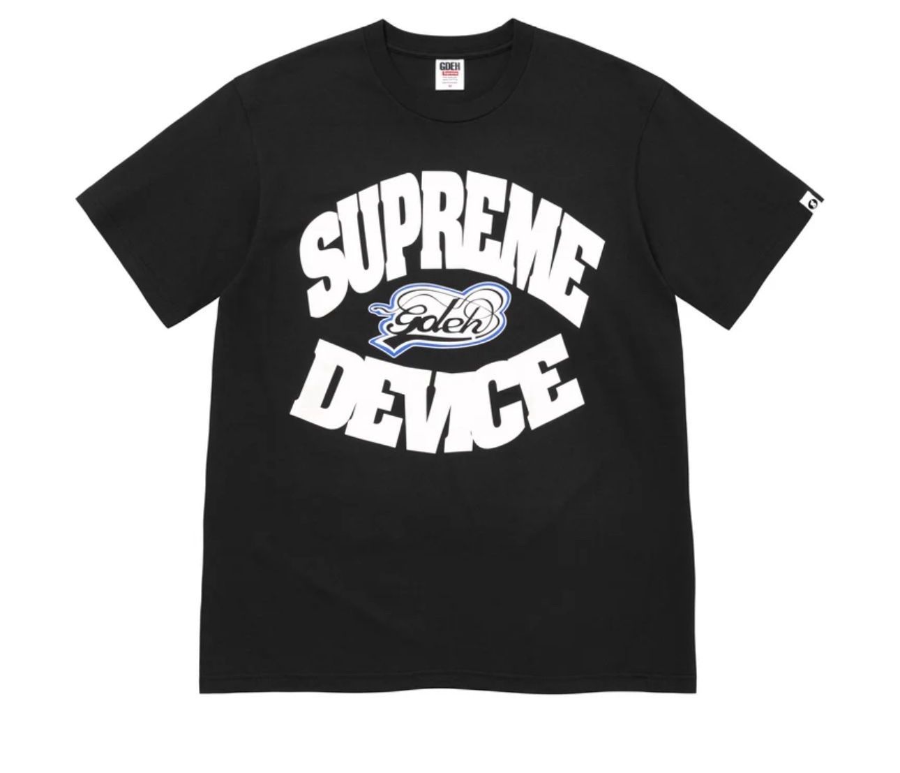 Supreme Enough Device Tees Black