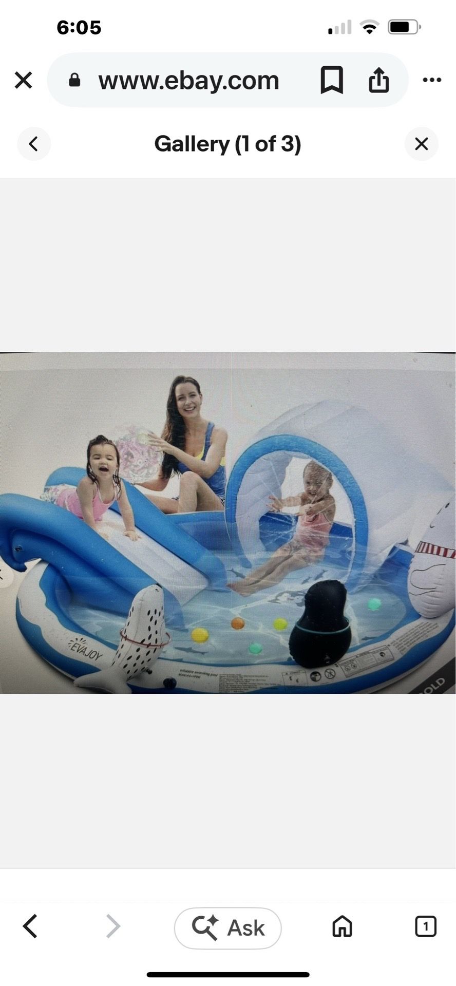 Kiddie pool