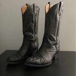 Black Crocodile Boots 