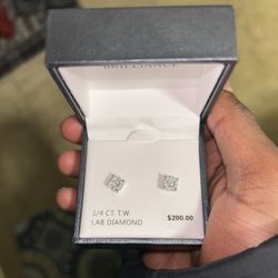 Lab Diamond Earrings