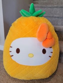 Hello Kitty Pineapple Squishmallow 20” Plush – $50 OBO 🍍