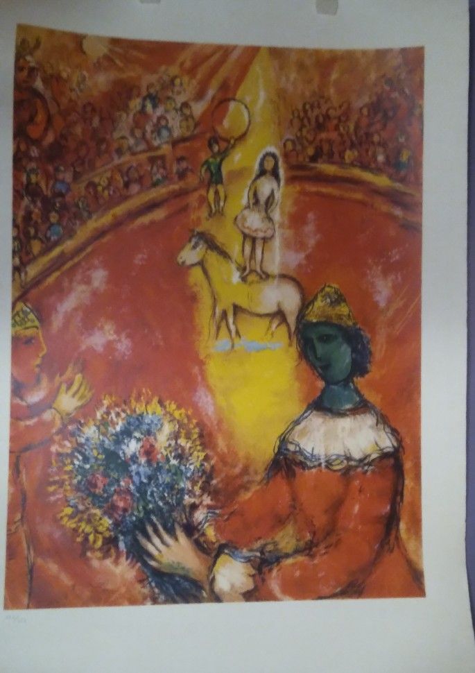 Marc Chagall "THE CIRCUS " Lmt Edition.