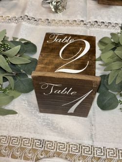 Table Numbers