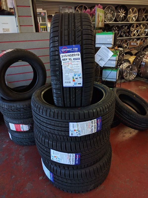 215/40/R18 - Set of Four New Tires