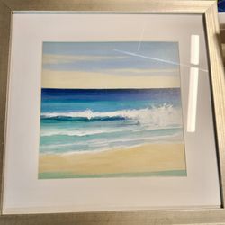 A Set Of Hanging Photos 