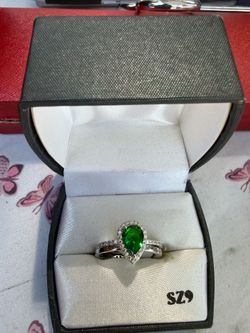 Plata ring size 8 real