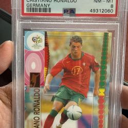 2006 PANINI WORLD CUP GERMANY #169 CRISTIANO RONALDO GERMANY