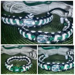 Philadelphia Eagles Paracord Bracelets