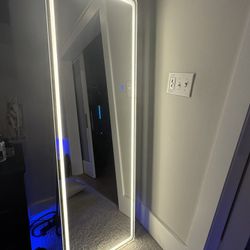 LED full length mirror- brand new