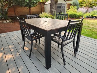 Patio Table with 4 chairs