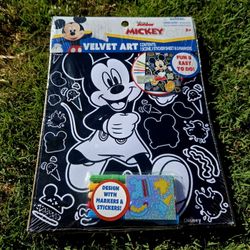 Disney Junior Mickey Mouse Velvet Art Set