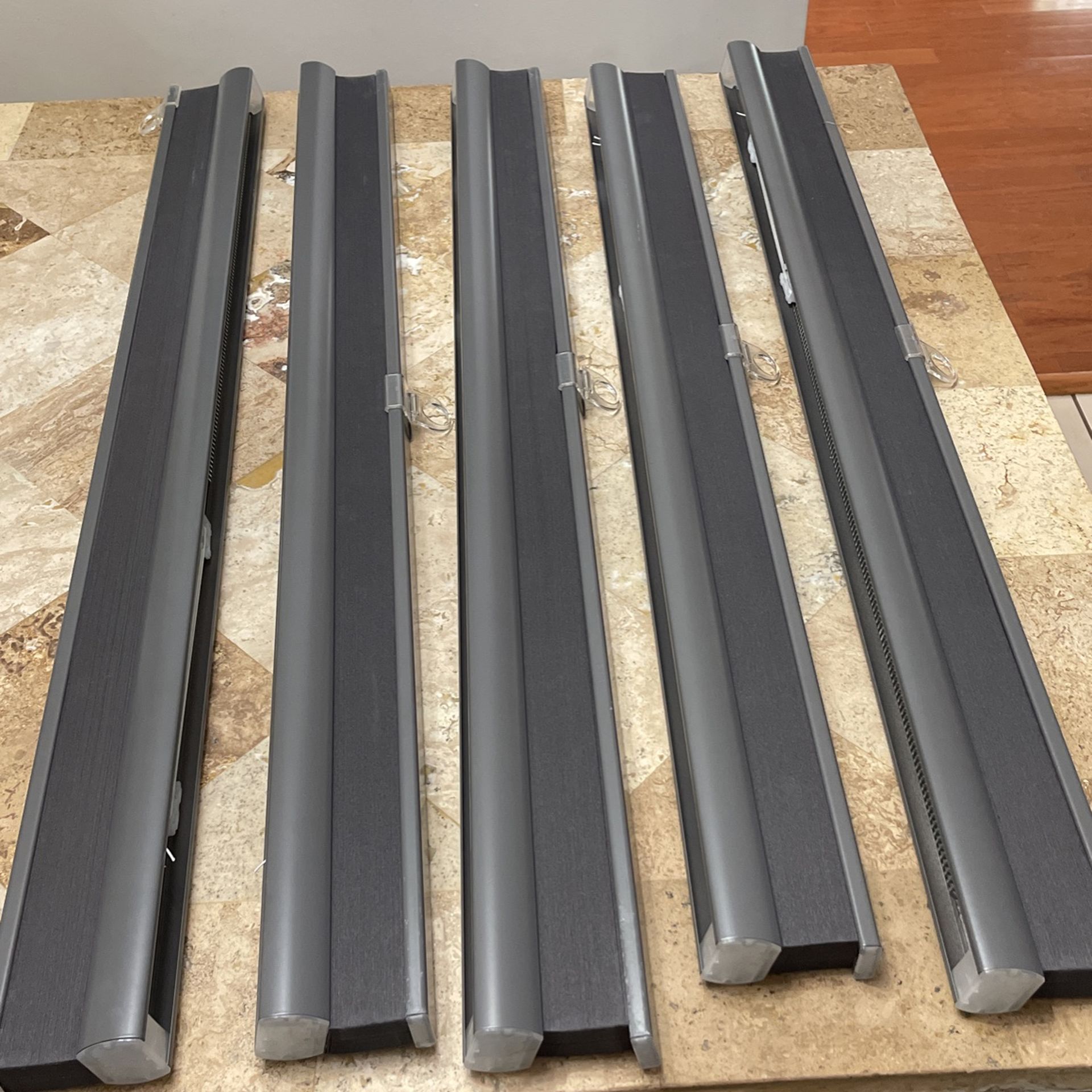 Gray IKEA Blinds