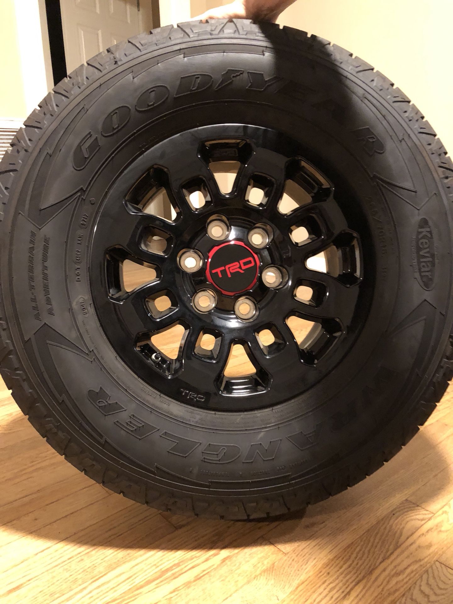 Set of Toyota Tacoma TRD PRO Wheels and Tires (x4) - Eagle Rock/Glendale