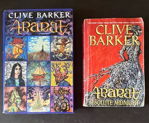 Clive Barker Abarat Novel lot Book 1 Hardcover First Edition