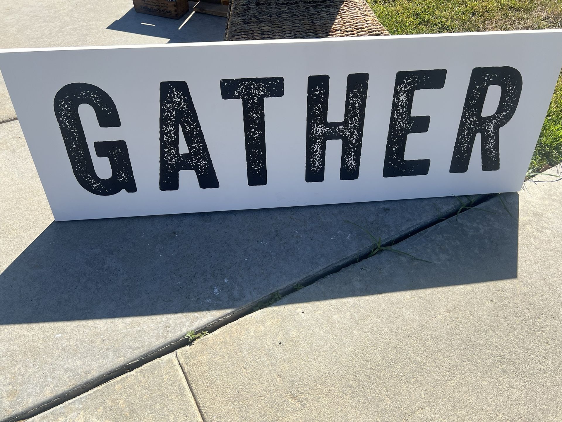 Gather Canvas Decor
