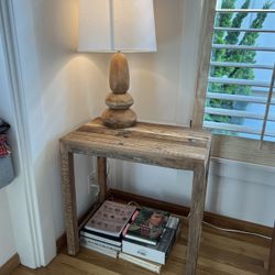 Wood Side Table