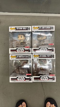 Funko Star Wars jabbas skiff complete set