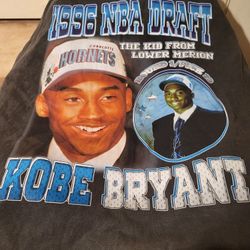 Kobe Bryant Vintage 1996 NBA Draft graphic tee 