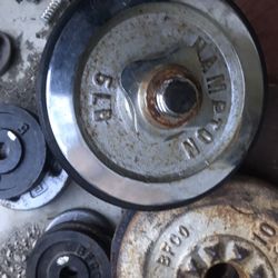 Gym Weights,  Rods, And Pilates, 