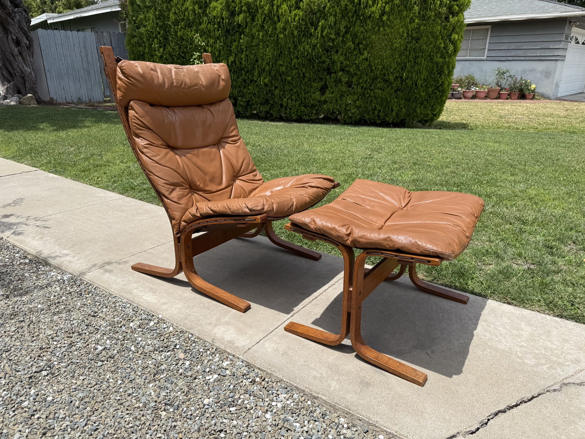 Leather Siesta Chair - Westnofa Norway