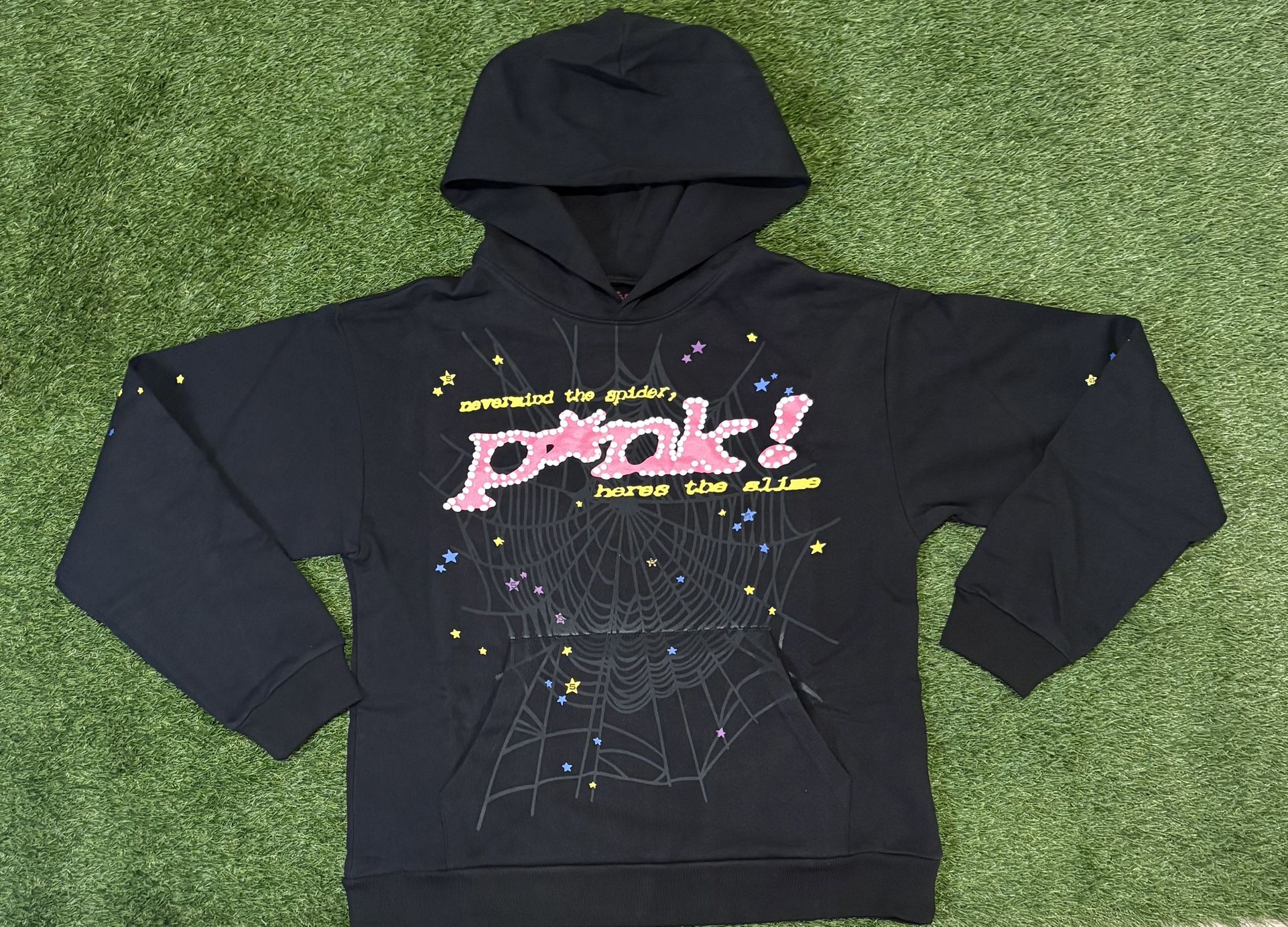 Spider Hoodie Pink