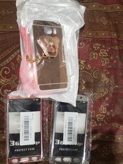 3 NEW SAMSUNG 7S EDGE CASES