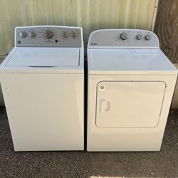 Washer And Dryer Electric Set 