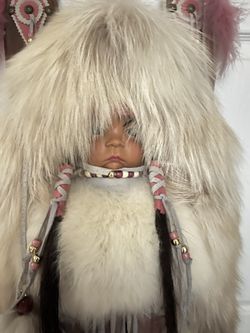 Large Native American Cradleboard Doll