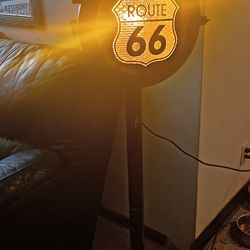 Route 66 Light Up Sign