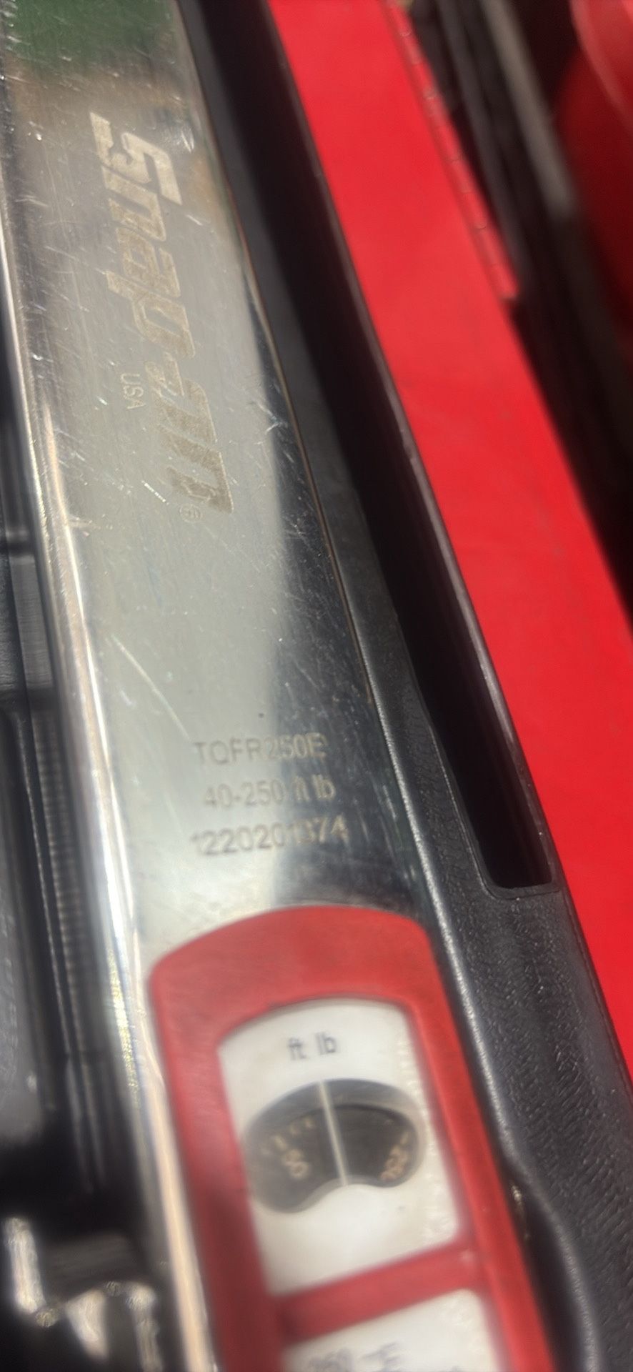 Snap On 1/2in Torque Wrench