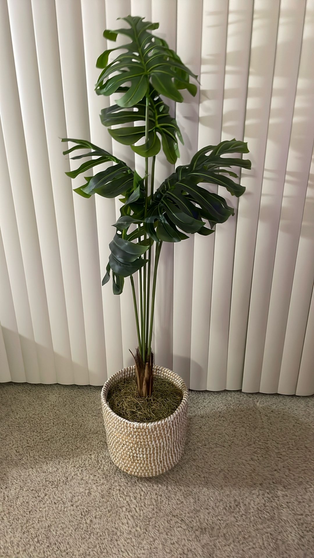 Artificial Monstera Plant