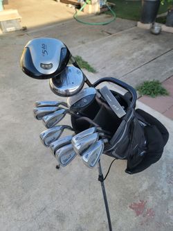 Taylormade & King Cobra Golf Club Set Right Handed. Golf Bag included