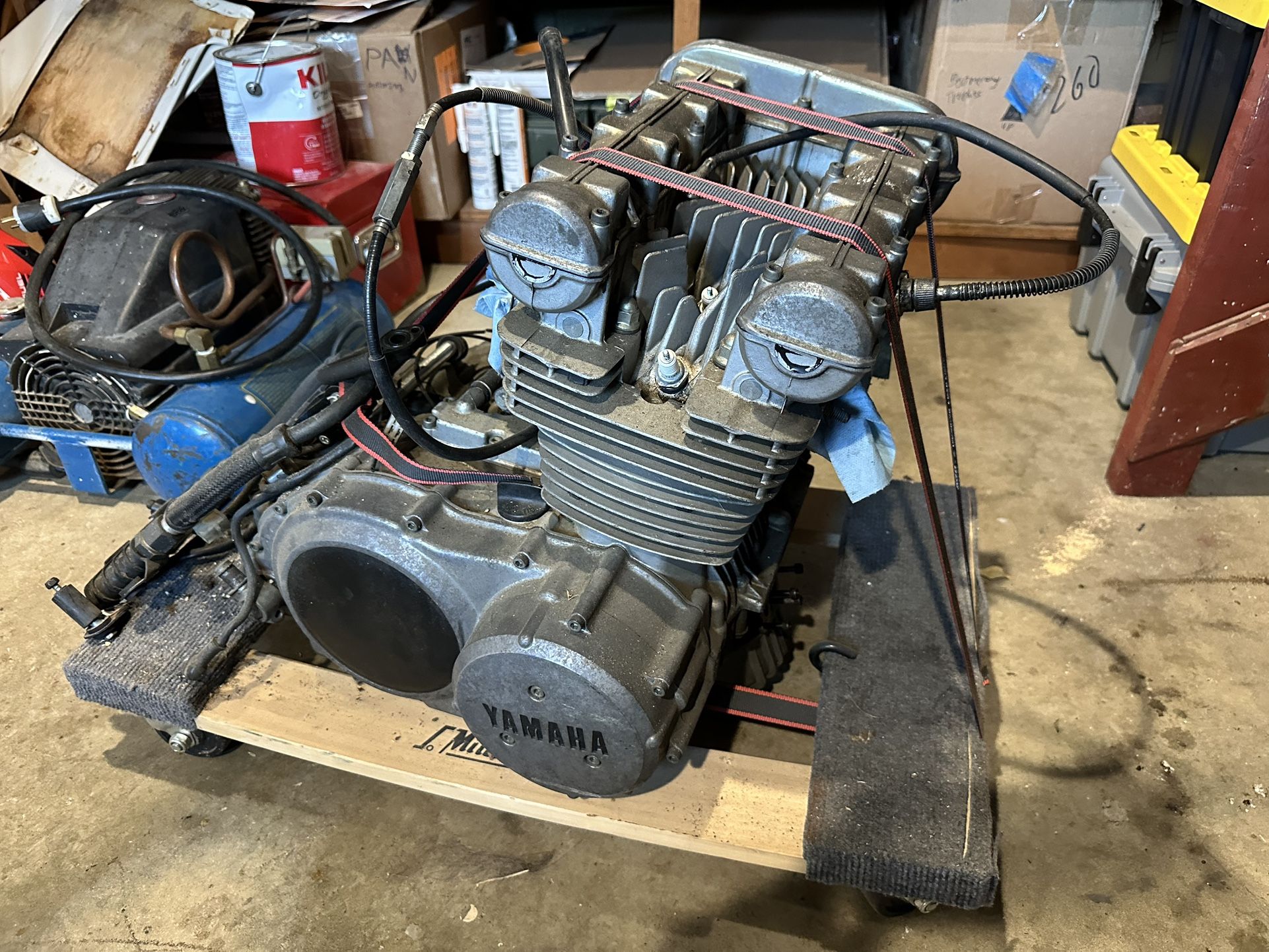 1980 Yamaha XS850 Engine And Gearbox