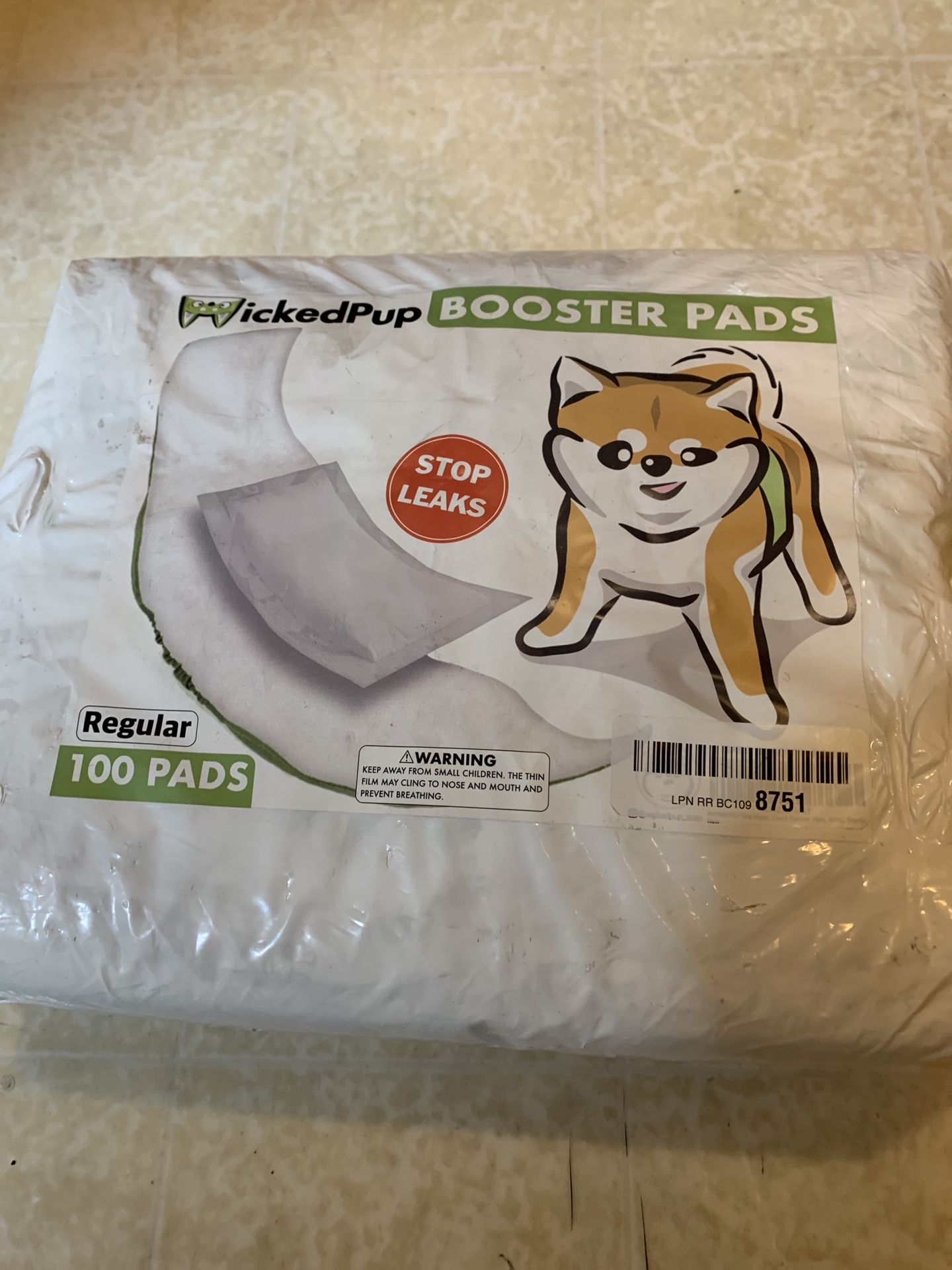 Wicked pup Booster Pads