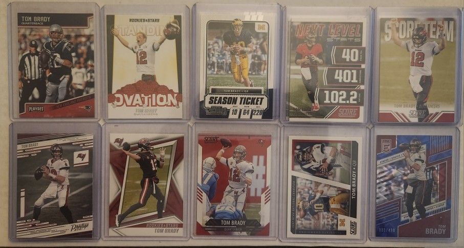 TOM BRADY  14 Card Lot
