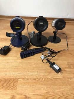  Star shower laser lights