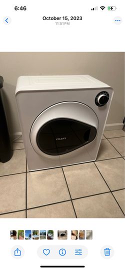 Portable Dryer With Exhaust Pipe