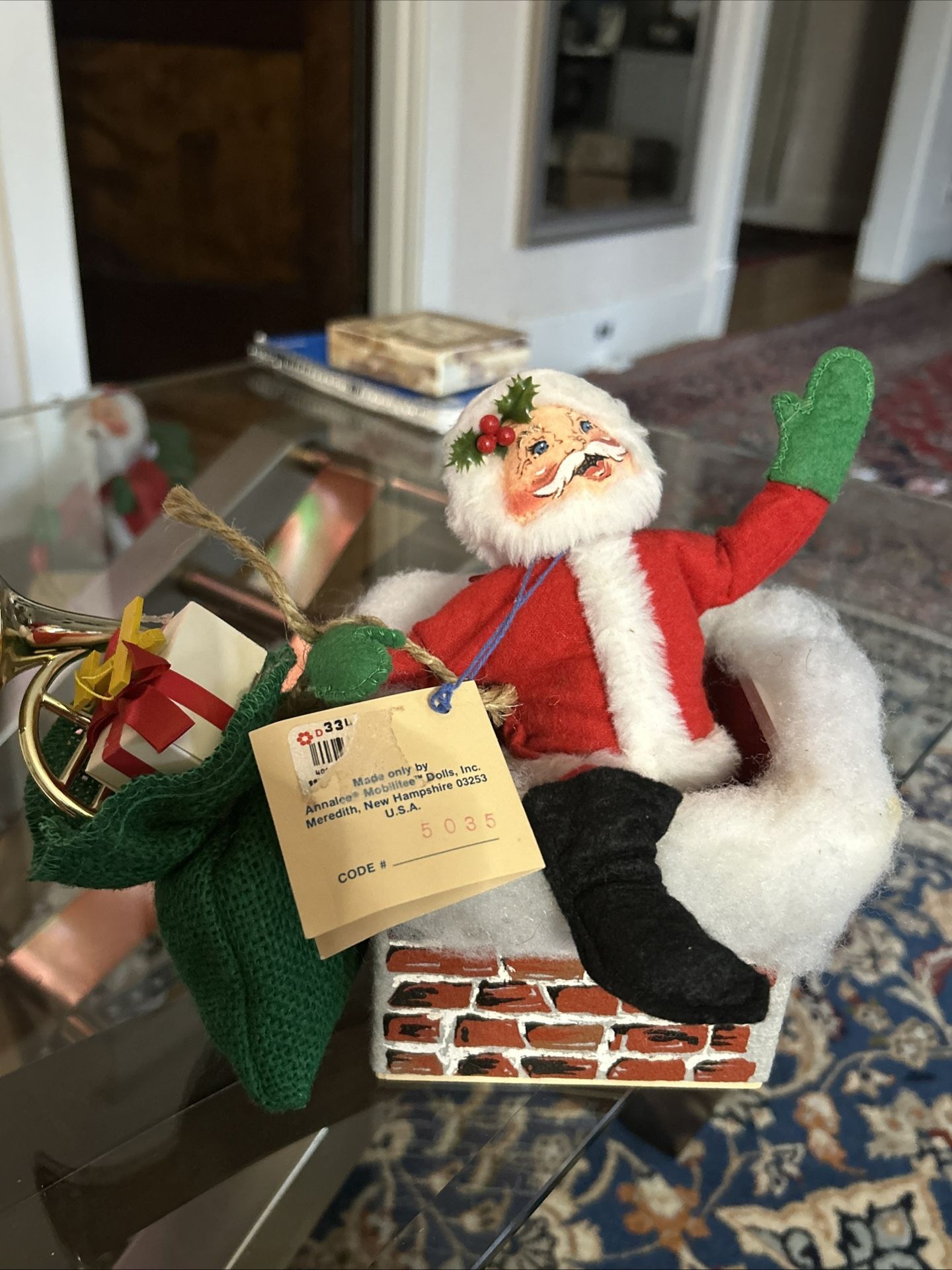 Annalee Christmas Doll Santa Claus 1993,