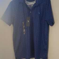 Men's Blue Polo Shirt