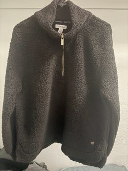 Women Calvin Klein fleece sweater