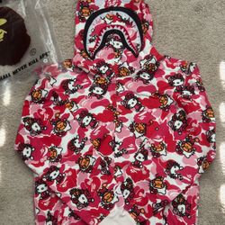 Hello kitty bape hoodie
