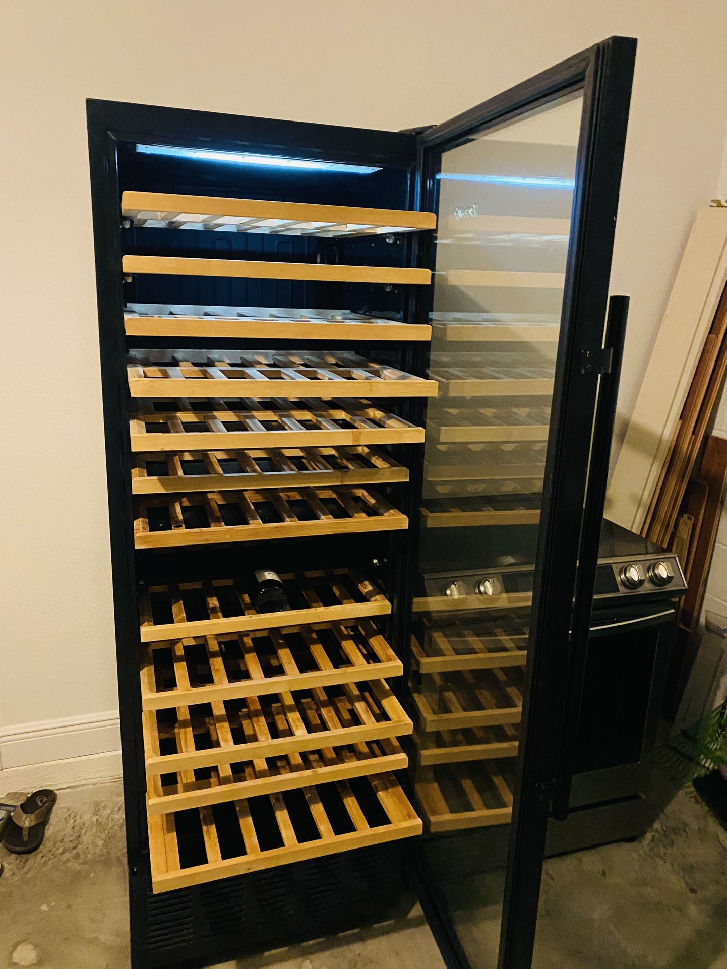 Huge Vinotemp Wine Cooler Fridge