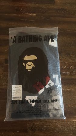 A Bathing Ape BAPE T-Shirt Black Medium